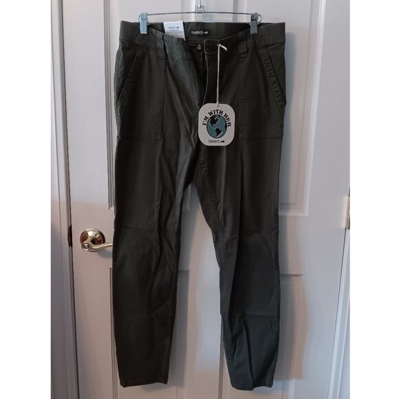 Toad&Co Olive Ankle-Length Pants - Picture 2 of 6